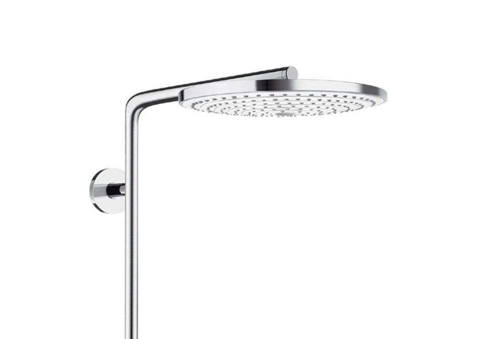 Приобрести душевая система hansgrohe raindance select s 300 2jet showerpipe 27133400 белый/хром