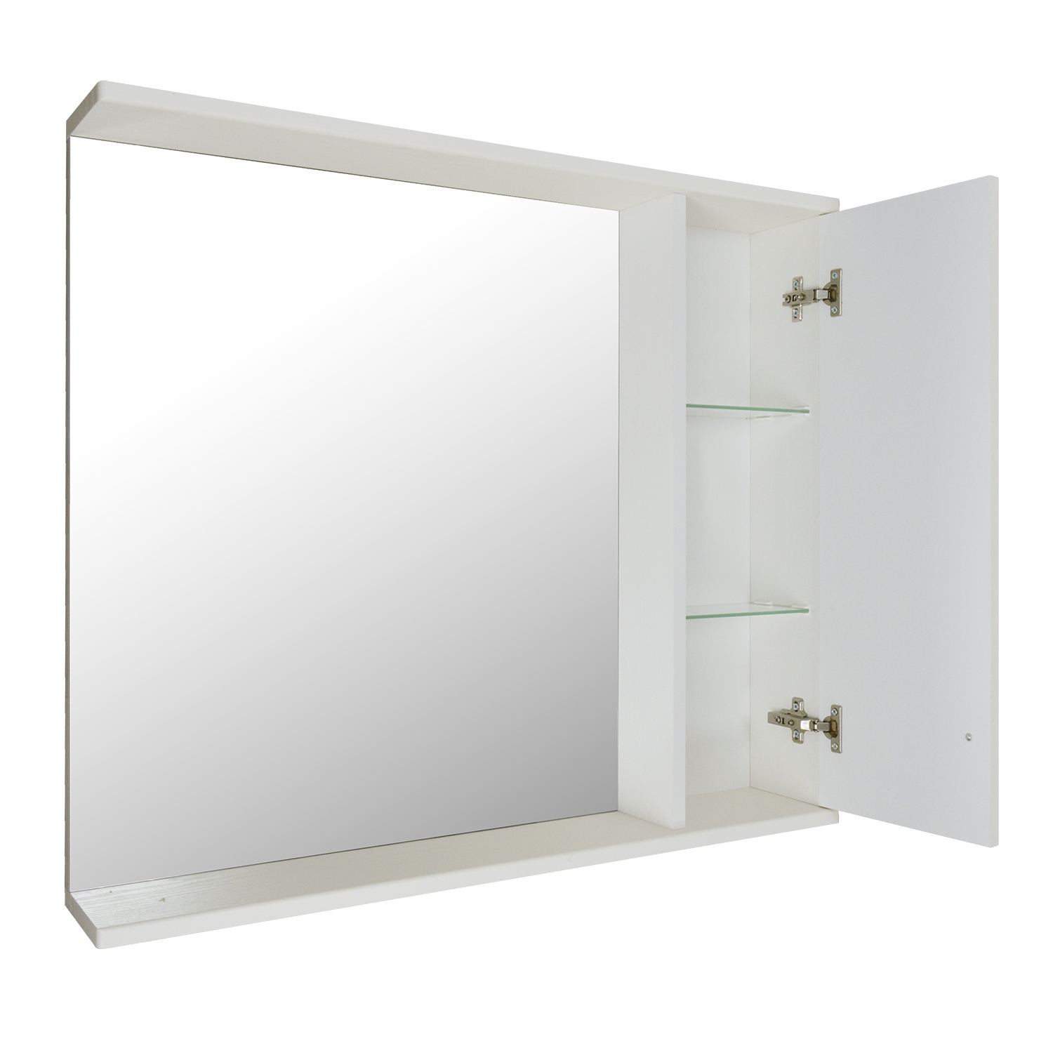 Приобрести loranto зеркало-шкаф janet 80 800х700х140, механизм доводчика, ольха (cs00049713)