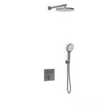 Vincea Встраиваемая душевая система , оружейная сталь VSFW-4212GM