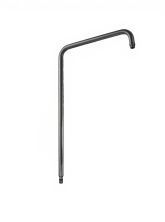 Удлиненная круглая трубка для душевых систем WONZON & WOGHAND, Темный графит (WW-LY002-BGG)