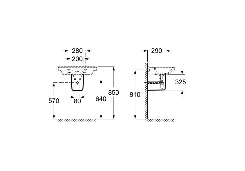 Приобрести полупьедестал roca debba 7.3379.9.100.y