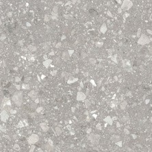 Плитка напольная Gracia Ceramica Fjord Terrazzo matt grey PG 01 600x600, серый, 1-й сорт 