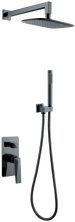 Boheme Душевая система Venturo, встраиваемая, черный хром 374-SGM