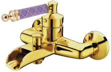 Boheme Смеситель для ванны Vogue, золото\фиолетовый 213-MR-V