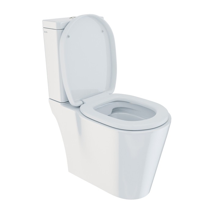 Приобрести iddis напольный унитаз-компакт calipso rimless, безободковый, крышка быстросъемная с микролифтом calrdsei24