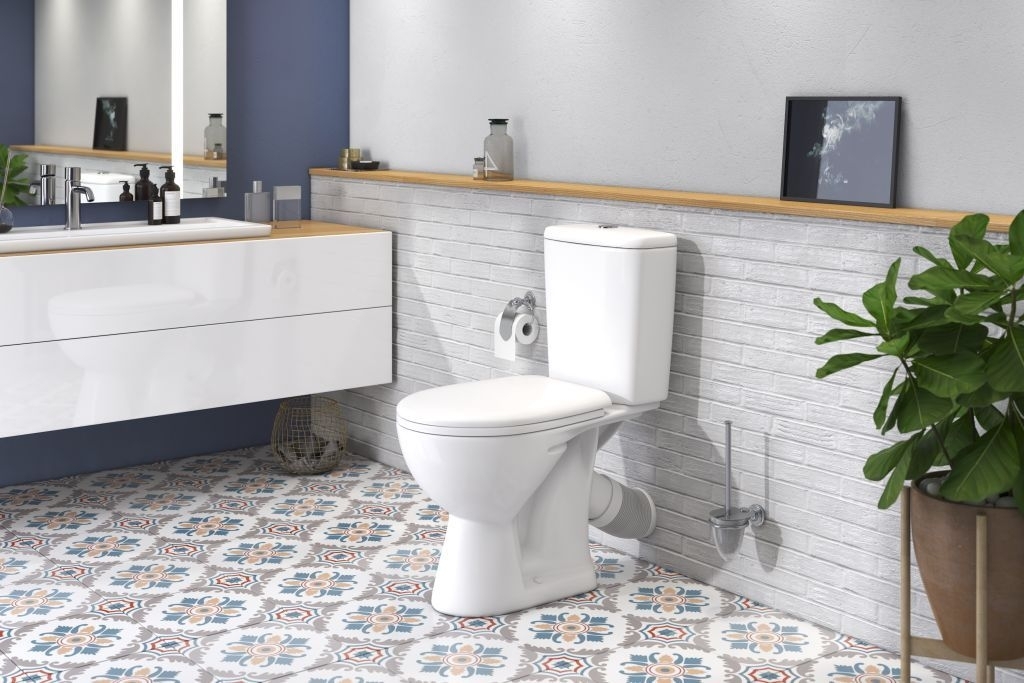 Приобрести rosa унитаз напольный стиль, белый, антивсплеск, сиденье полипропилен 39909