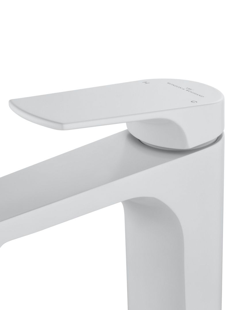 Приобрести смеситель для раковины wonzon & woghand, белый матовый (ww-a40492-mw)