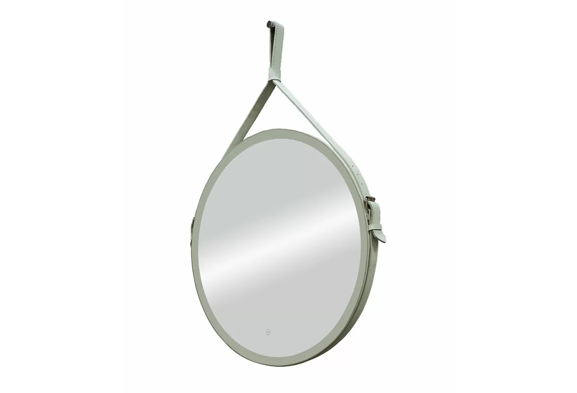 Приобрести continent зеркало с подсветкой millenium white 65х65 см, белое