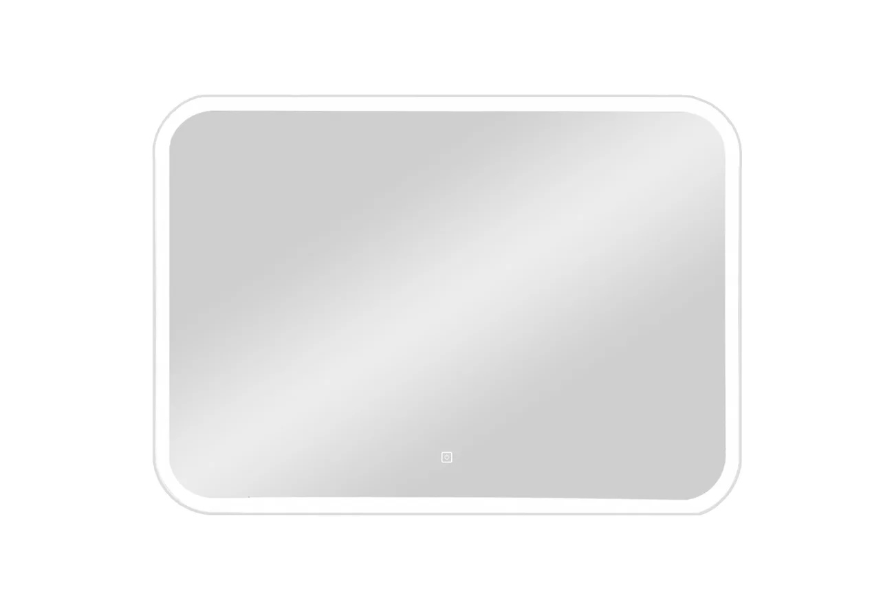 Приобрести continent зеркало с подсветкой demure 100х70 см, белое
