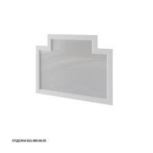 Caprigo Зеркало ATRIO 100 см, серое, эмаль