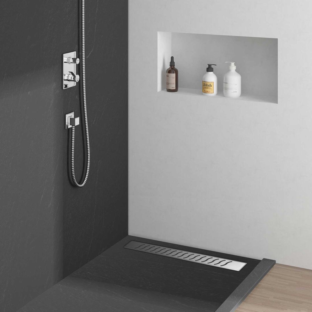 Приобрести vincea душевой трап say optima bukle 70 см, сатин say.601.70.p.buk