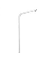 Удлиненная квадратная трубка для душевых систем WONZON & WOGHAND, Белый матовый (WW-LY001-MW)