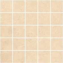 Мозаика Kerranova Marble Trend 307x307 мм, MR, Crema marfil, светло кремовая