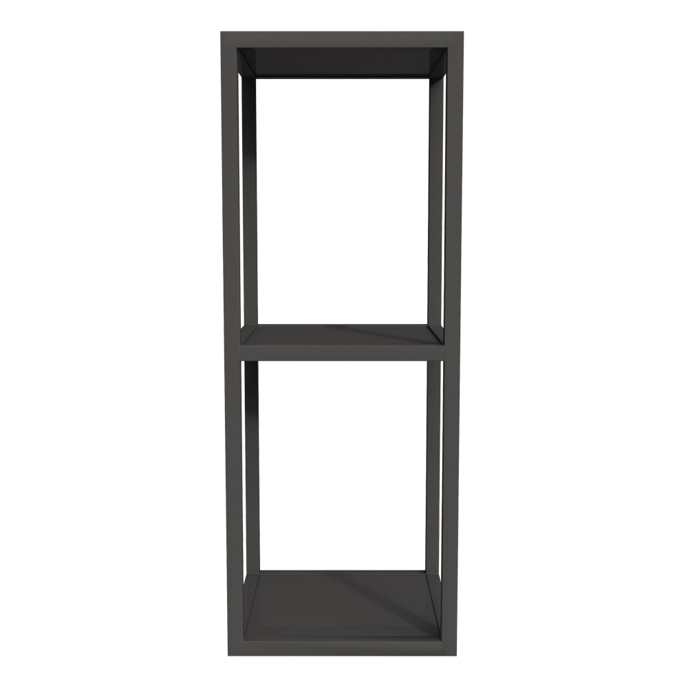 Приобрести cezares полка металическая cadro 58 см, подвесная , черная cadro-30/30/80-2c-so-met-st