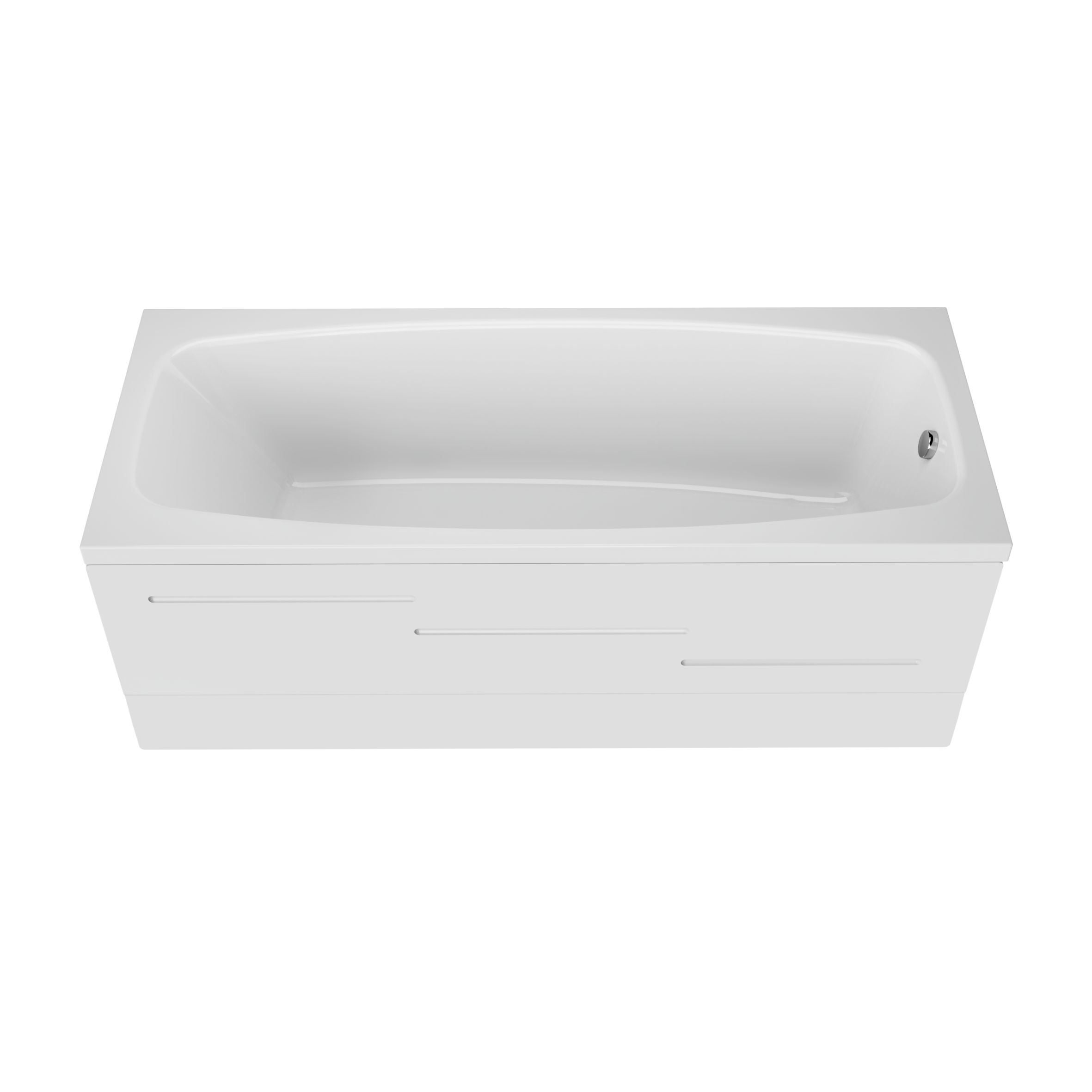 Приобрести mirsant ванна акриловая nova light 170*70 см, белая,ут000064889