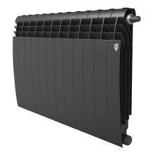 Royal Thermo Радиатор биметаллический BiLiner 500 /Noir Sable ( черный графит ) VR80 - 12 секц.