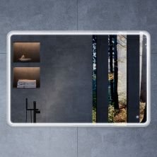 Vincea Зеркало 120х80 см, с led подсветкой, сенсор, диммер VLM-3VN120