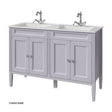 Caprigo Тумба с раковиной ALBION CONCEPT 120 см, фиолетовая