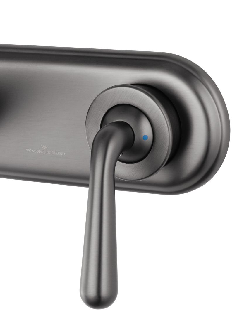 Приобрести смеситель для раковины встраиваемый wonzon & woghand steam, темный графит (ww-88869008-bgm)