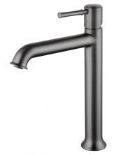 Смеситель для раковины высокий WONZON & WOGHAND TOR, Темный графит (WW-88019073-BGM)