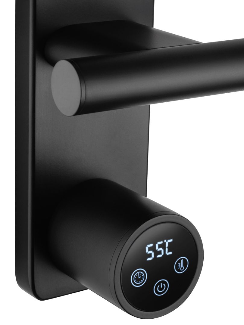 Приобрести полотенцесушитель электрический wonzon & woghand nürnberg, черный матовый (ww-al342-mb)