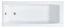 Акриловая ванна, прямоугольная Санторини 150х70 см, белая