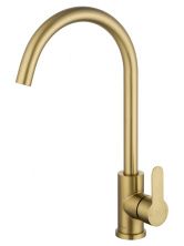 Смеситель для кухни WONZON & WOGHAND, Брашированное золото (WW-AE4554-BG)