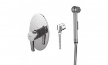 LEMARK Смеситель Atlantiss с гигиеническим душем, скрытый монтаж, хром LM3219C