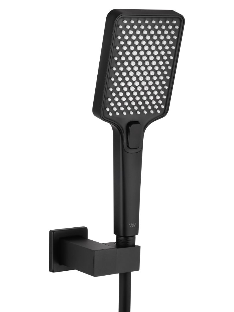 Приобрести смеситель для душа wonzon & woghand cube 2.0, черный матовый (ww-88048068-mb)