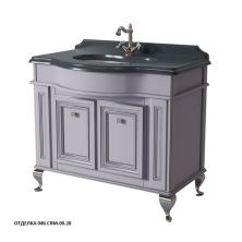 Caprigo Тумба с раковиной FRESCO 100 см, фиолетовая, эмаль