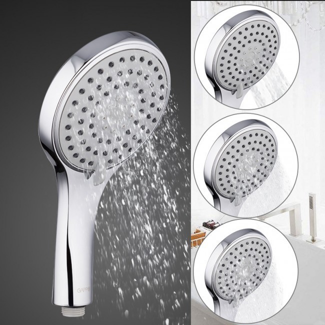 Приобрести gappo душевая лейка g18 3 режима, хром 92554