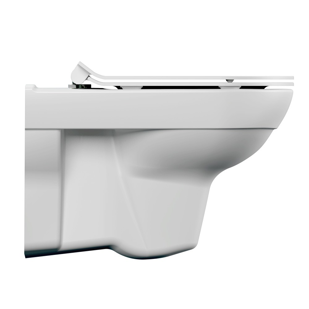 Приобрести подвесной унитаз cersanit city new clean on с крышкой дюропласт