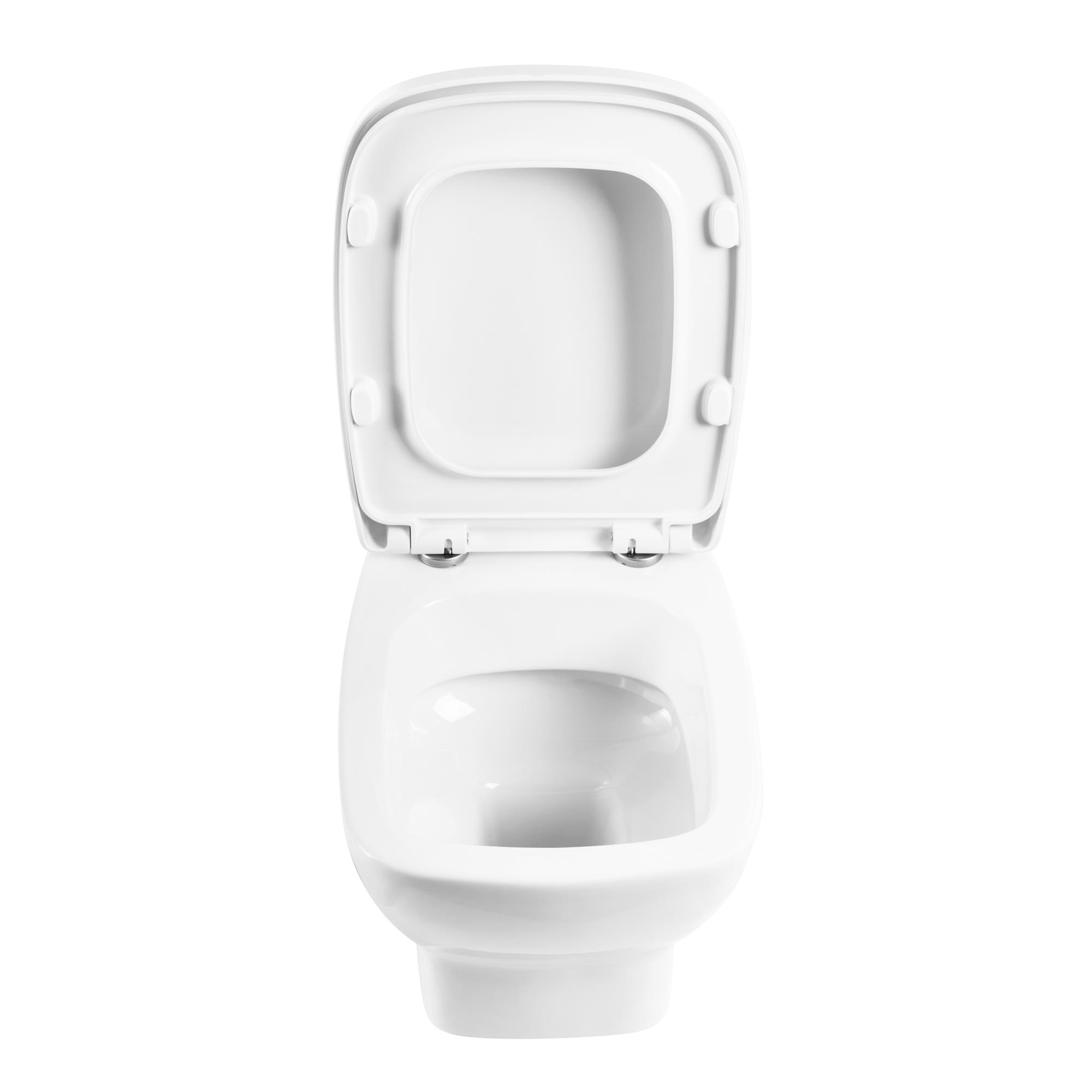 Приобрести belbagno унитаз безободковый подвесной lago с сиденьем дюропласт, микролифт, белый bb128ch/bb128sc