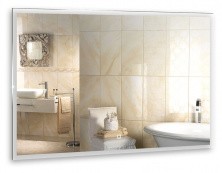 Azario Зеркало Сантана 100х80см c подсветкой, сенсор выключатель, LED-00002503