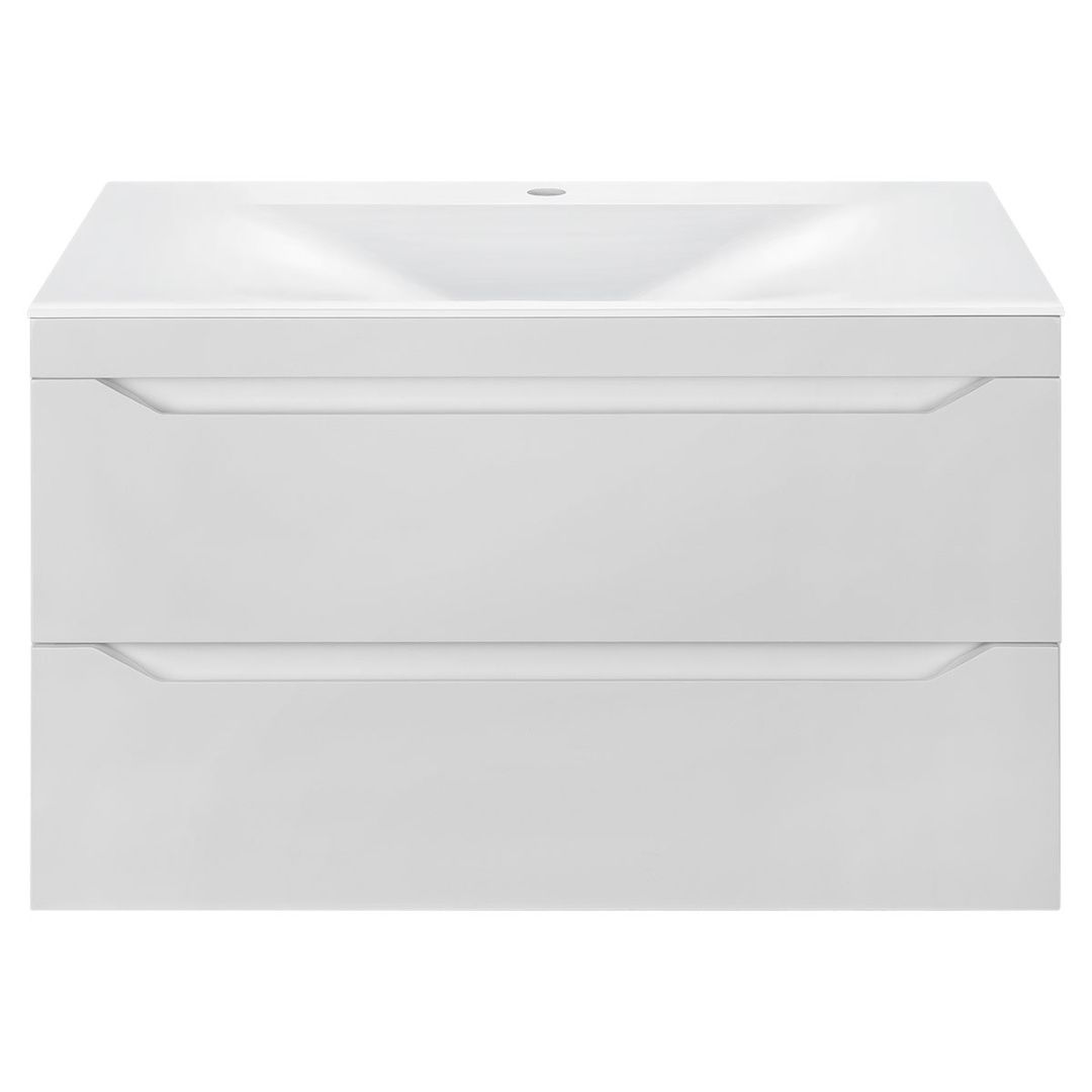 Приобрести vincea тумба подвесная fine 80 см, белая vmc-2f800gw;vcb-1f800w