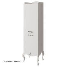 Caprigo Пенал BOURGET 50 см, правый, белый, эмаль