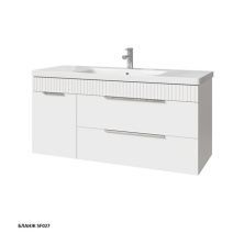 Caprigo Тумба с раковиной MONBAR 120 см, левая, бланж