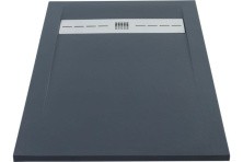 Aquanet Душевой поддон Delight 120х80 см, черный