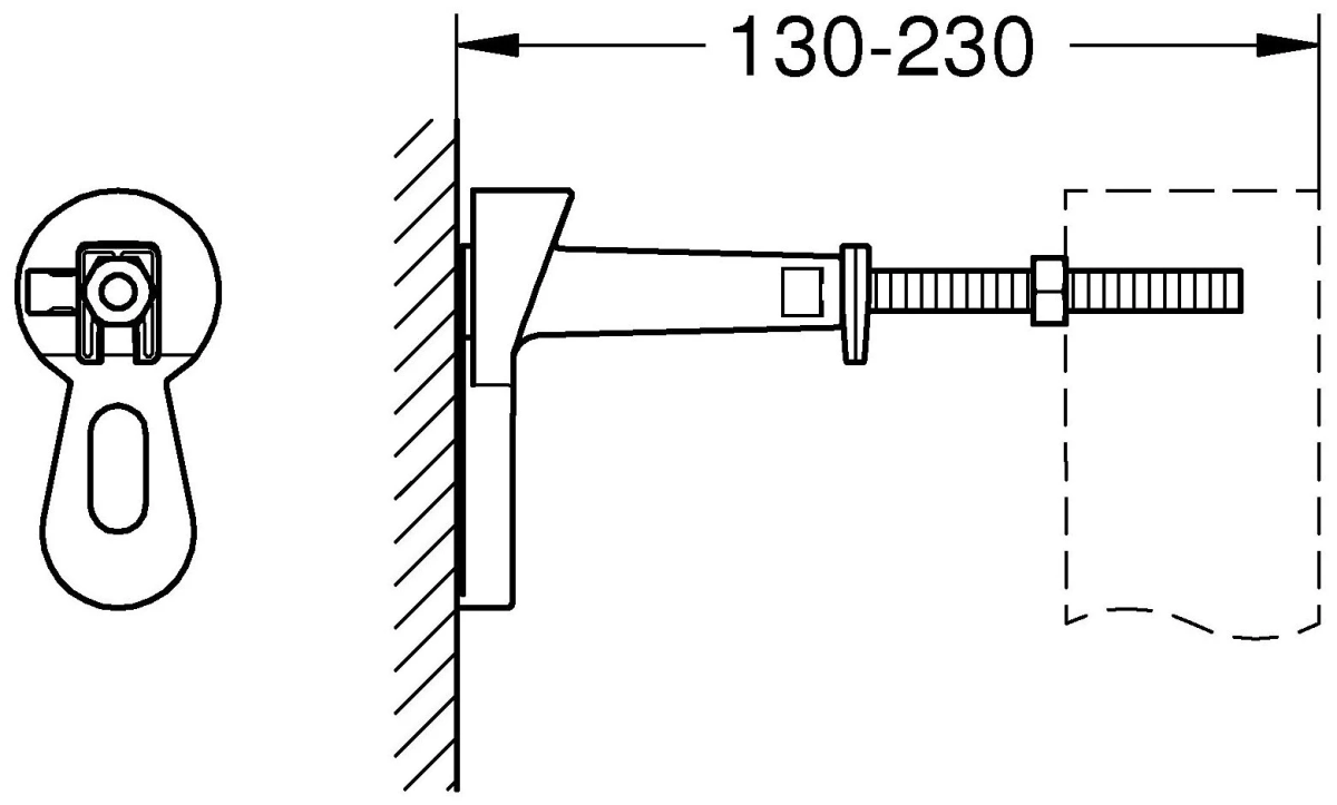 Приобрести инсталляция для подвесного унитаза grohe rapid sl, черная матовая кнопка 38811kf0
