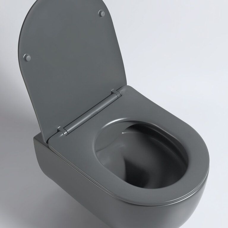 Приобрести vincea унитаз подвесной evo, ультратонкое сиденье, микролифт, антрацит матовый vt1-34sma