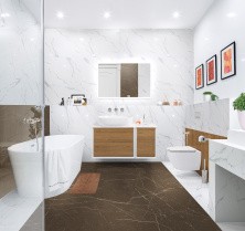 Cezares Тумба со столешницей подвесная BELLAGIO 106 см Rovere Tabacco, дерево 54716