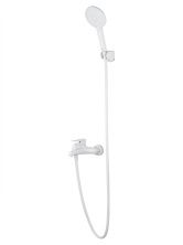 Смеситель для ванны с душем WONZON & WOGHAND ALFA, Белый матовый (WW-AE3204-MW)