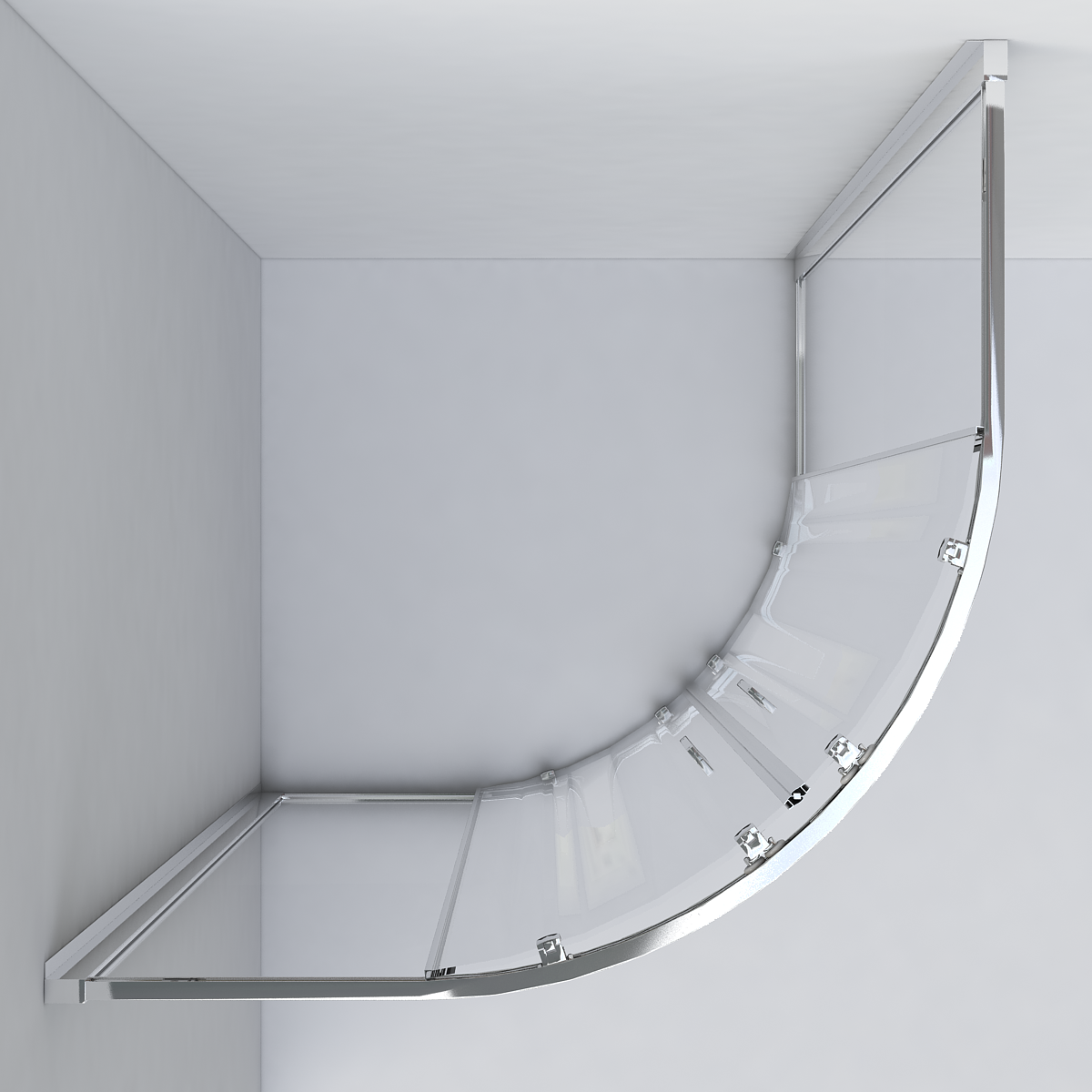 Приобрести vincea душевое ограждение garda 100х100 см, текстурнное, хром vsq-1g100ch
