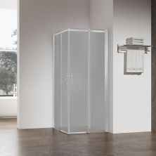Veconi Душевое ограждение Rovigo 90х120 см, хром, структурированное RV50LCH-12090-02-C8