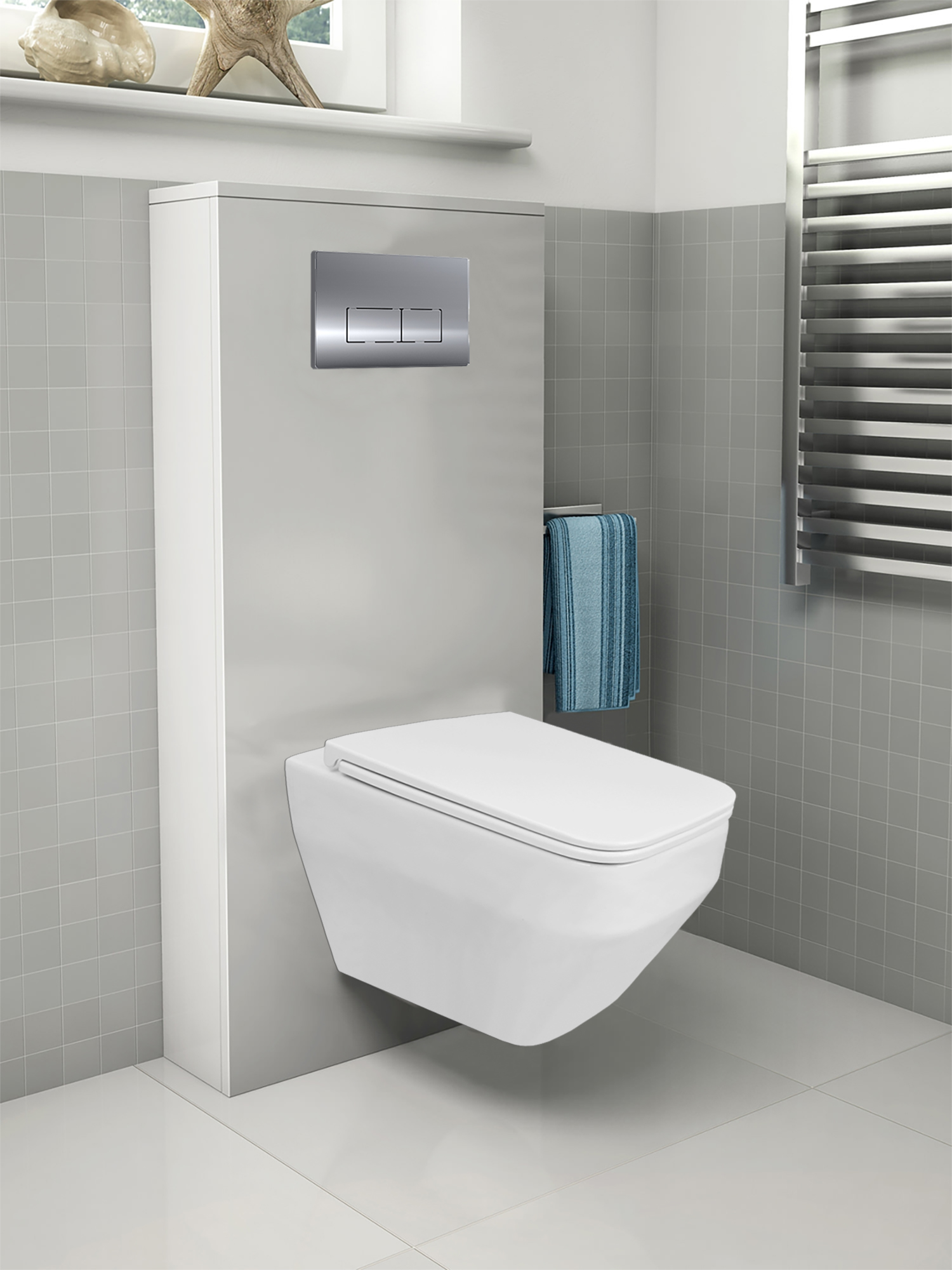 Приобрести loranto инсталляция + подвесной унитаз azario moneo безободковый, слив "торнадо", в комплекте с быстросъемным сидением микролифт (4501+az-0062 uq1)