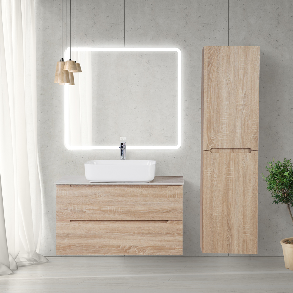 Приобрести belbagno зеркало 90х80 см spc-mar-900-800-led-tch-warm