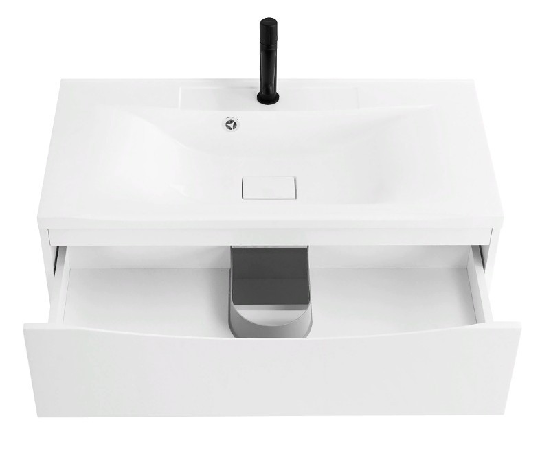 Приобрести тумба подвесная с раковиной belbagno marino-900-2c-so-bo-p 90 см, bianco opaco
