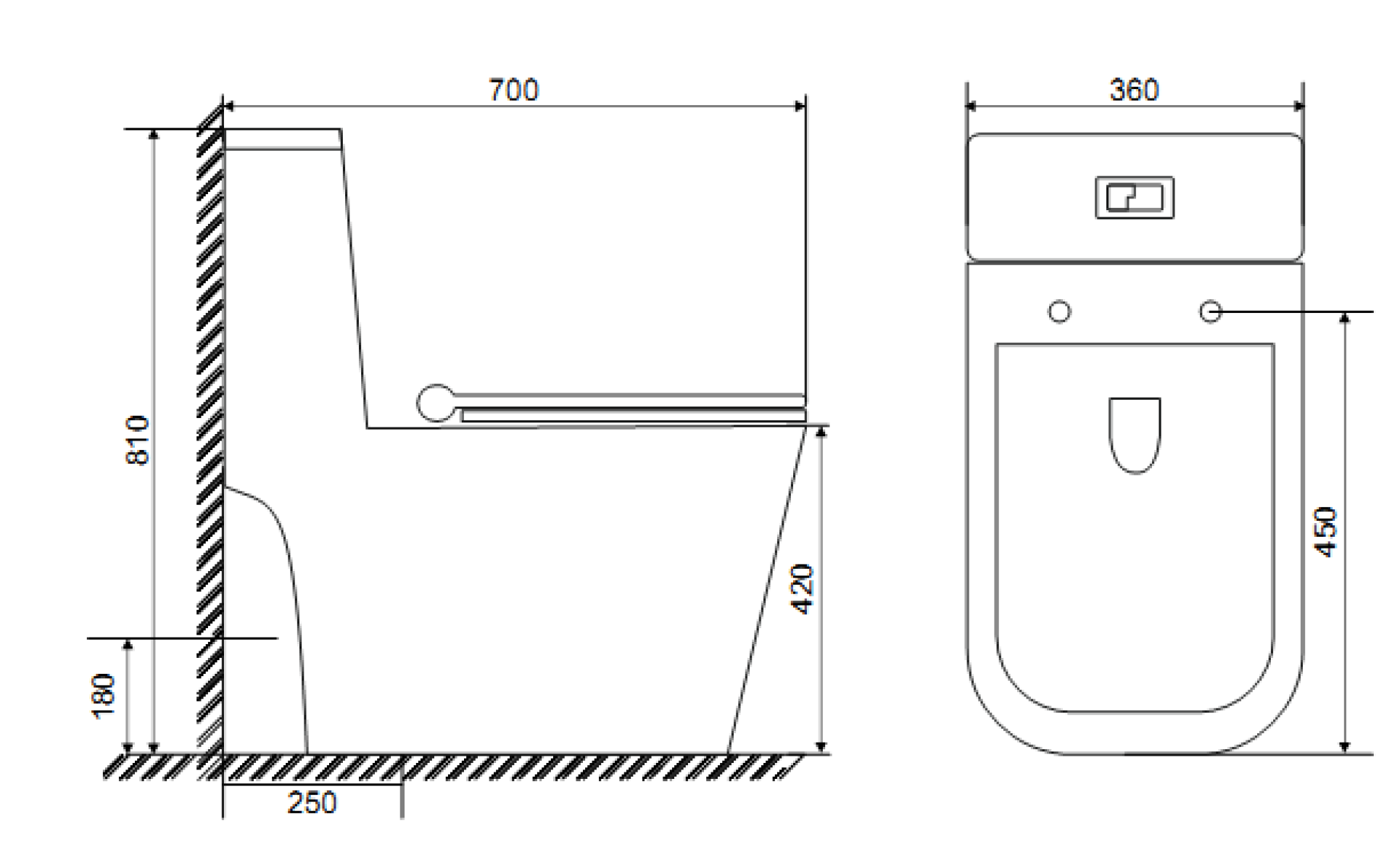 Приобрести sole унитаз моноблок top, безободковый с сиденьем дюропласт, микролифт ут000082403