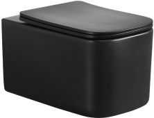 Boheme Подвесной унитаз Mane, черный 970-SET-B