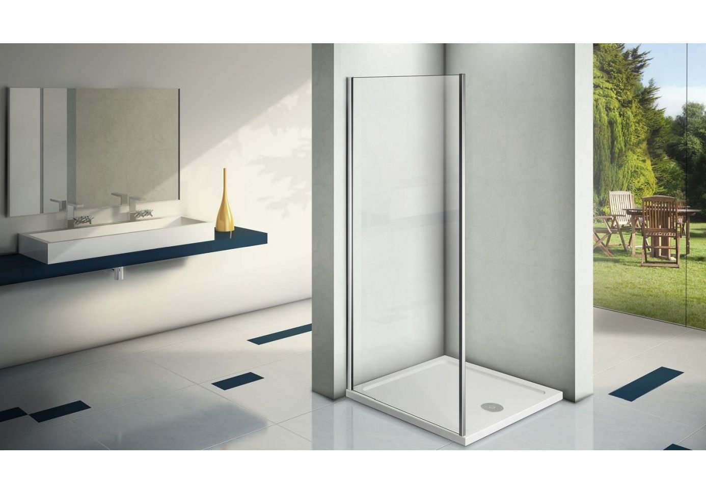 Приобрести стенка боковая bas pandora sp-90-с-ch 90 см